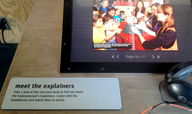 Exploratorium Explainers